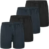 Schiesser Boksershorts sort