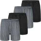 Schiesser Boksershorts sort