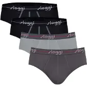 Sloggi Slip mørkegrå / sort