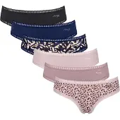 Sloggi Slip blå / blandingsfarvet / pink / sort