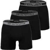 Emporio Armani Boksershorts grå / sort