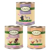 Lukullus Økonomipakke Junior 24 x 800 g - Mix II: 3 varianter