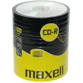 Maxell CD-R 52x/700MB/80min - 100 stk.