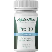 Alpha Plus Pro 30 Plus 30 kapsler