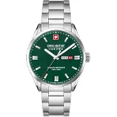 Swiss Military Hanowa Herreur SMWGH0001603 Hanowa Grøn/Stål Ø43 mm