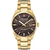 Swiss Military Hanowa Herreur SMWGH0006010 Golden Beech Brun/Gul