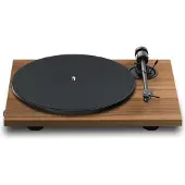 Pro-Ject E1.2, Bæltedrevet pladespiller, Automatisk, Træ, Syntetisk ABS, Aluminium, 33,45 rpm