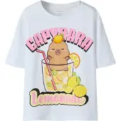Name It Kids Bluser & t-shirts 'NKFAbina Capybara' blandingsfarvet / hvid