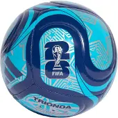 Adidas Fodbold Trionda Club VM 2026 - Navy/Sølv, størrelse Ball SZ. 5
