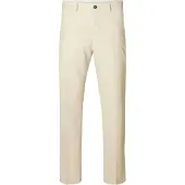 Selected Bukser med fals 'SLHNeli' chamois