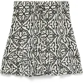 Vero Moda Nederdel 'VMMenny' beige / sort
