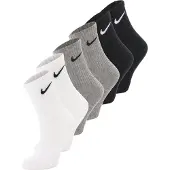 Nike Sportssokker 'Everyday' grå / sort / hvid