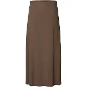 Selected Viva Ankle Linen Blend Højtaljet Langt Nederdel