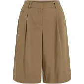 ROUGE EDIT Mid-waist Bermuda Shorts