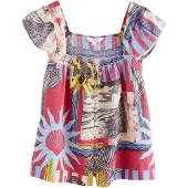 Next Bluse blandingsfarvet
