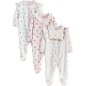 Next Nattøj 'Cath Kidston' grøn / pink / rød / hvid