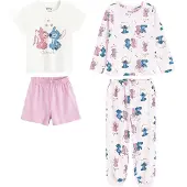 Cool Club Nattøj 'LILO&STITCH' blå / pink / lyserød