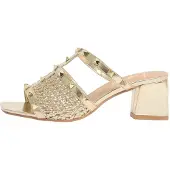 Lipsy Pantoletter guld