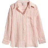 Next Bluse 'N. Premium' fersken / hummer / hvid