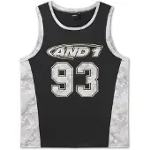 AND1 Bluser & t-shirts '93 Airtex' grå / sort / hvid