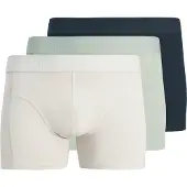 Jack & Jones Boksershorts 'JACGILLI' ecru / natblå / pastelgrøn