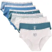 Women´secret Slip blå / mørkegrøn / hvid