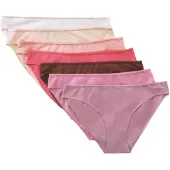 Women´secret Slip brun / gul / pink / lyserød / gammelrosa / pastelpink / hvid