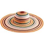 Next Hat beige / blå / orange