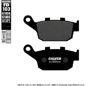Galfer Fd103g1054 Sintrede Bremseklodser