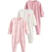 Next Nattøj beige / neonorange / lyserød / pastelpink
