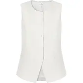 TATUUM Jakkesætsvest 'Lanare' offwhite