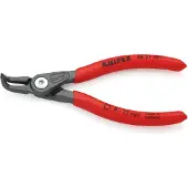 Knipex 48 21 J01, Cirkeltænger, Stødbestandig, Dielektrisk, Krom-vanadium-stål, Plast, Rød, 130 mm