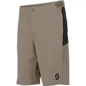 SCOTT - MTB tøj - Vertic LT W/Pad Shorts M Toast Beige Black til Unisex - Størrelse L
