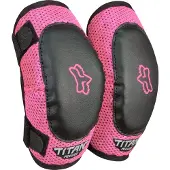 FOX Racing Peewee Titan Motocross Elbow Guard Black/Pink M/L