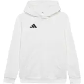 Adidas Hættetrøje Entrada 26 - Hvid/Sort Børn, størrelse 164 cm