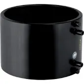 Geberit 250 mm Elektrosvejsemuffe sort PEH