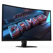 Gigabyte GS32QCA - LED-skærm - 32 (31.5 til at se) - 2560 x 1440 QHD @ 180 Hz - VA - 250 cd/m² - 3500:1 - 1 ms - 2xHDMI, DisplayPort
