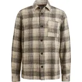 Cast iron overshirt ternet – grøn Beige Grøn åle
