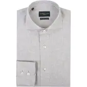 Cavallaro Napoli Firento linnedskjorte greige Beige måle