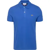 Lacoste Lacote piqué-polohirt, koboltblå Blå Mørkeblå måle