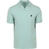 No-excess Riva Solid poloshirt, turkis Grøn Lyseblå Turkis måle