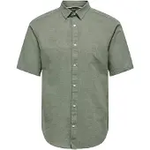 Only & Sons Skjorte 'ONSCaiden' grøn