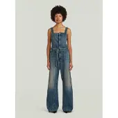 G-Star Bustier 3D Jumpsuit - Dark blue - Women