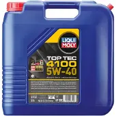 Liqui moly Top Tec 4100 Sae 5w-40 Motorolie 20l