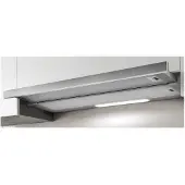 Elica Elite 14 LUX GRIX/A/90 - Hætte - teleskopisk - bredde: 89.8 cm - dybde: 28 cm - udtrækning og recirkulation (-) - rustfrit stål/sølv