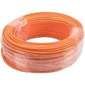 Digitus Professional - Bulkkabel - 25 m - SFTP, PiMF - CAT 7 - halogenfri, stigtap, solid, campus - orange, RAL 2000