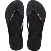 Havaianas Slim Logo Metallic Flip-flops