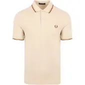 Fred perry Polo M3600 Ecru W55 Beige Off-white måle