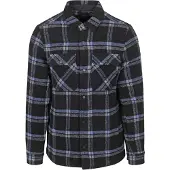 New zealand auckland NZA overshirt Alex i uldblanding, arineblå Blå ørkeblå åle