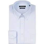 Steppin' Out Twill Skjorte Blå Lyseblå måle